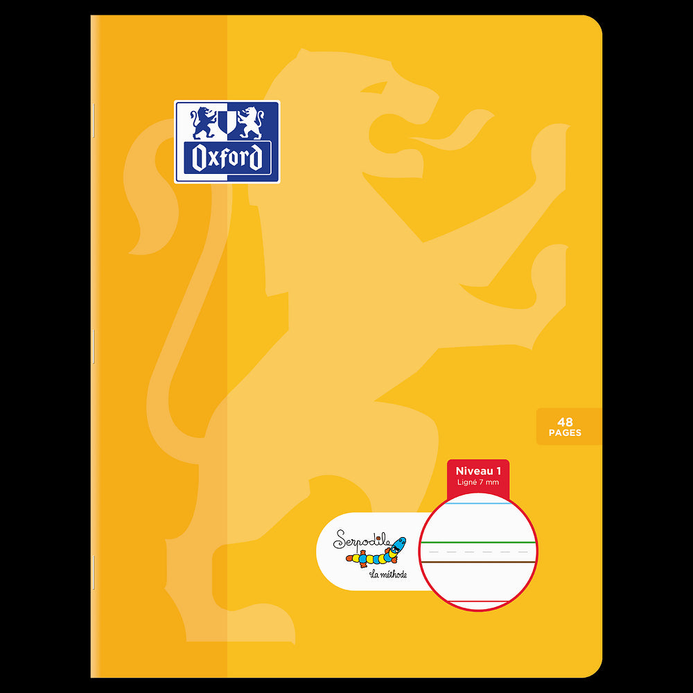 Cahier DYS ligné 7mm # 17x22 - 48 pages - niveau 1
