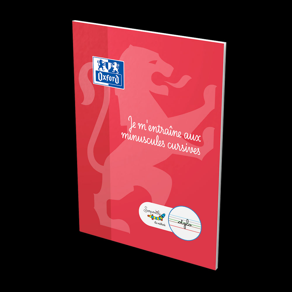Je m'entraine aux minuscules cursives # Format A4 - Non effaçable