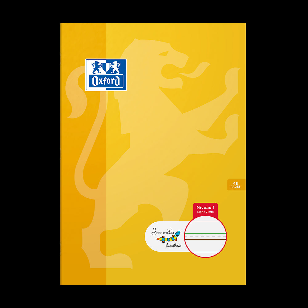 Cahier DYS ligné 7mm # 21x29,7 - 48 pages - niveau 1