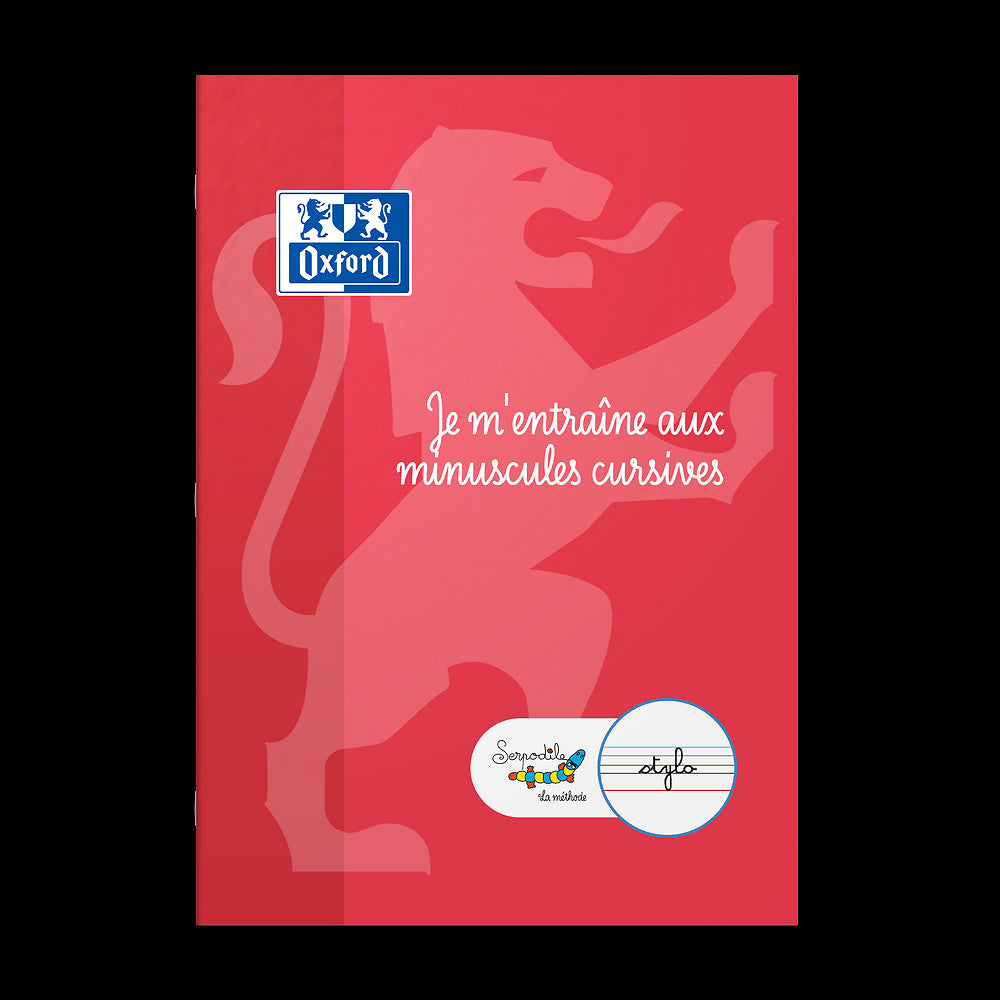 Je m'entraine aux minuscules cursives # Format A4 - Non effaçable