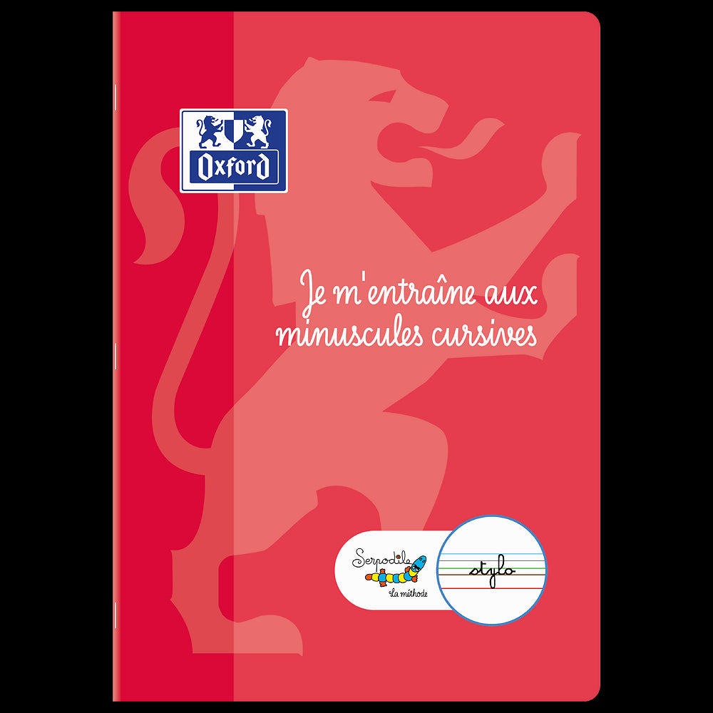 Je m'entraine aux minuscules cursives # Format A4 - Non effaçable