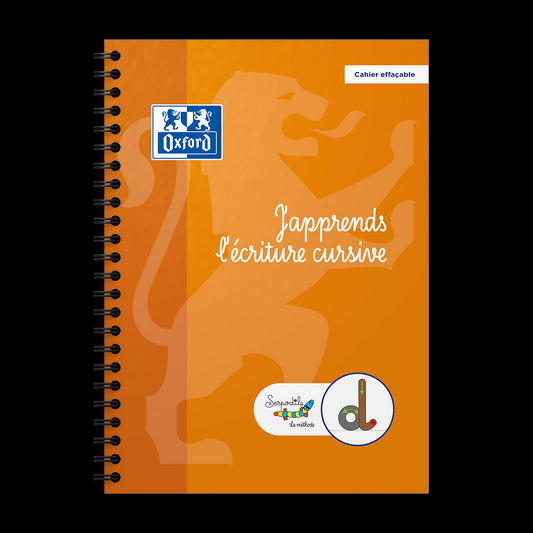 J'apprends l'écriture cursive # Format A5 - Effaçable